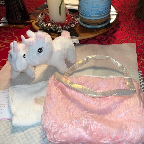 Mommy and baby unicorn set purse - Picture 2 of 3